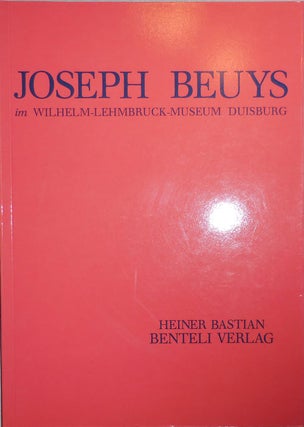 Item #24206 Joseph Beuys Im Wilhelm-Lehmbruck Museum. Joseph Art - Beuys