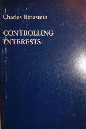 Item #24230 Controlling Interests. Charles Bernstein