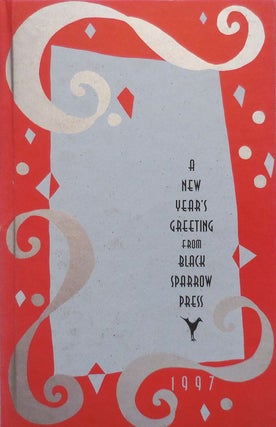 Item #24550 A New Year's Greeting From Black Sparrow Press 1997 - A New War. Charles Bukowski