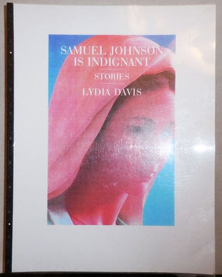 Item #24694 Samuel Johnson Is Indignant (Advance Copy). Lydia Davis