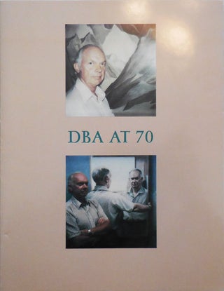 Item #24831 DBA At 70 (Signed by Jonathan Williams). Jonathan Williams, Donald B. Anderson