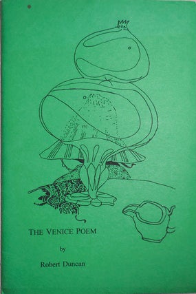Item #24895 The Venice Poem. Robert Duncan