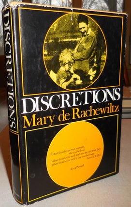 Item #25154 Discretions (Inscribed). Mary Memoir - de Rachewiltz