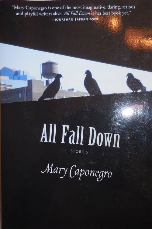 Item #25625 All Fall Down (Inscribed). Mary Caponegro.