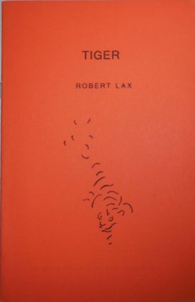 Item #25651 Tiger. Robert Lax
