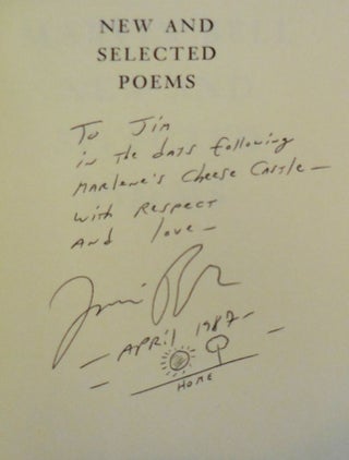 New and Selected Poems (Inscribed)