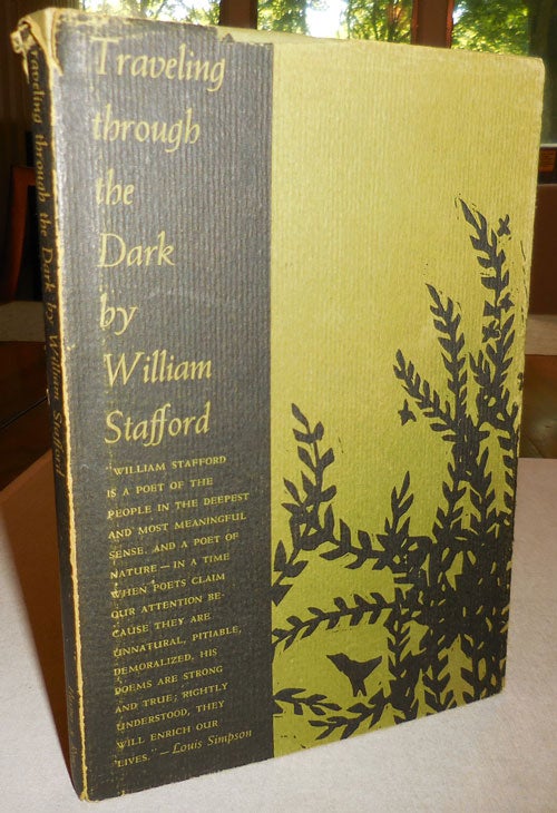 Item #25790 Traveling Through The Dark (Signed). William Stafford.