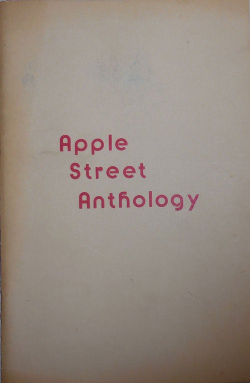 Item #25932 Apple Street Anthology. Garland Strother, Compiler, William Stafford Ralph Adamo, Gail Peck, Jim Donahoe.