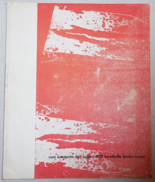 Item #26054 Zum Kunstpreis der Jugenf 1959. Helmut A. P. Art - Grieshaber
