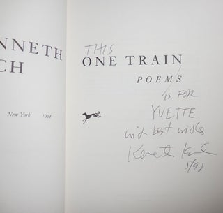 One Train (Inscribed)
