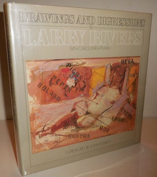 Item #26308 Drawings and Digressions (Signed Copy). Larry Art - Rivers
