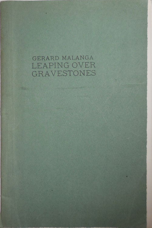 Item #26321 Leaping Over Gravestones. Gerard Malanga.