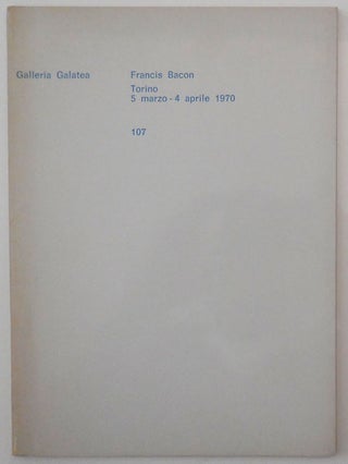 Item #26901 Francis Bacon Galleria Galatea. Francis Art - Bacon