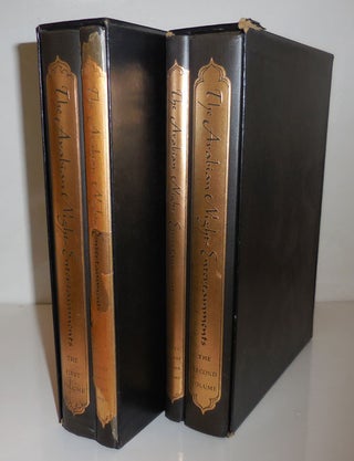 Item #26969 The Arabian Nights Entertainments (Four Books in Two Volumes). Richard Arabian Nights...