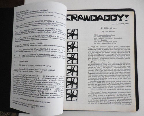 Item #26982 Crawdaddy! New #1, New #2, New #3 and New #14 (Four Issues sold Together). Rock, Paul Roll Magazine - Williams.