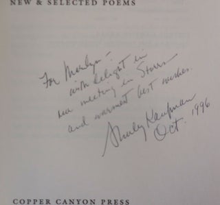 Roots in the Air - New & Selected Poems (Inscribed)