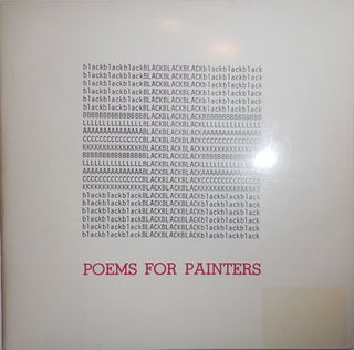 Item #27201 Poems For Painters. Guy Williams, Geoffrey Young
