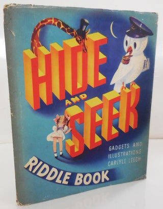 Item #27237 Hide and Seek Riddle Book. Carlyle Children's - Leech