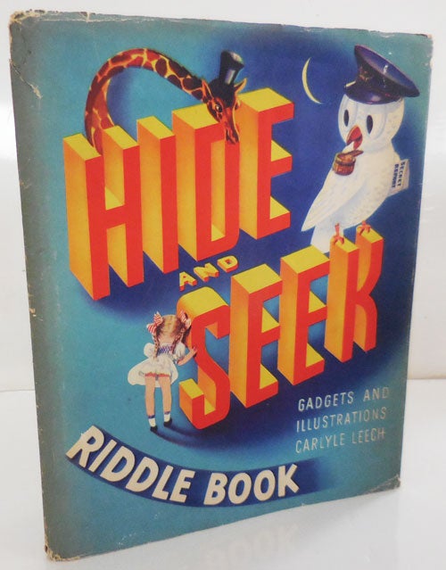 Item #27237 Hide and Seek Riddle Book. Carlyle Children's - Leech.