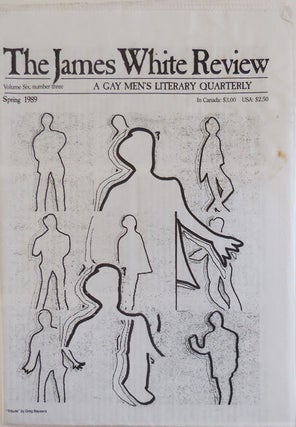 Item #27360 The James White Review Volume 6, Number Three, a gay men's literary quarterly. Phil...