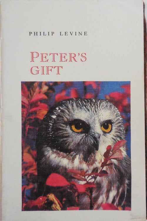 Item #27433 Peter's Gift (Signed). Philip Levine.