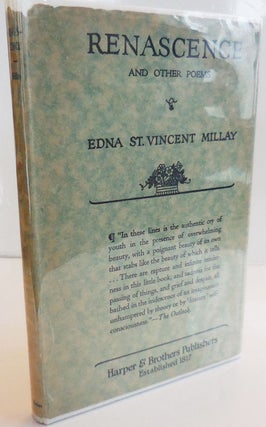 Item #27449 Renascence and Other Poems. Edna St. Vincent Millay