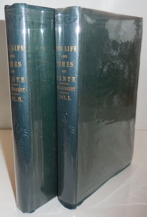 Item #27450 The Life and Times of Dante Alighiere (in Two Volumes). Cesare Balbo, Date Alighieri