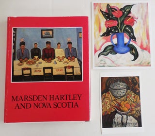Item #27516 Marsden Hartley and Nova Scotia. Marsden Art - Hartley