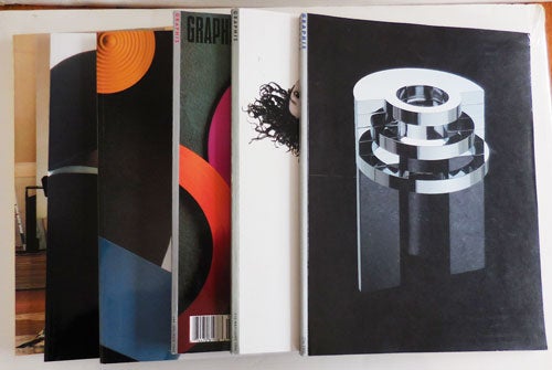Item #27525 Graphis Magazine 6 Issues (# 254, 279, 286, 289, 290 and 291). Graphic Design - Heinke Jenssen, Annette Crandall.