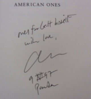American Ones (Inscribed); Noise 7 Presentiments