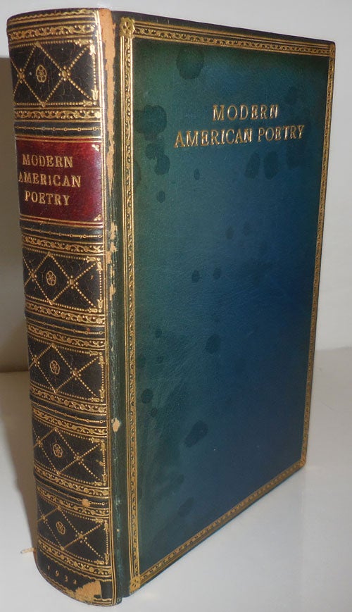 Item #27794 Modern American Poetry. Louis Bindings - Untermeyer.