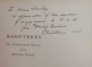 Rooftrees - or the Architectural History of an American Family (Inscribed)