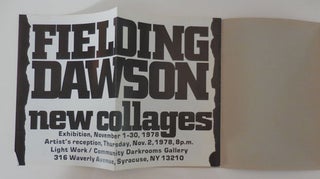Item #28039 Fielding Dawson: New Collages. Fielding Dawson