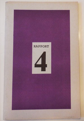 Item #28115 Rapport Volume Two Number One (#4). Michael Casey, Guest, Ted Kooser Charles Baxter,...