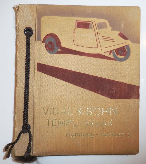 Item #28379 Vidal & Sohn Tempo-Werk (Photo-Album). Automotive, Photo-Album - Vidal, Sohn.