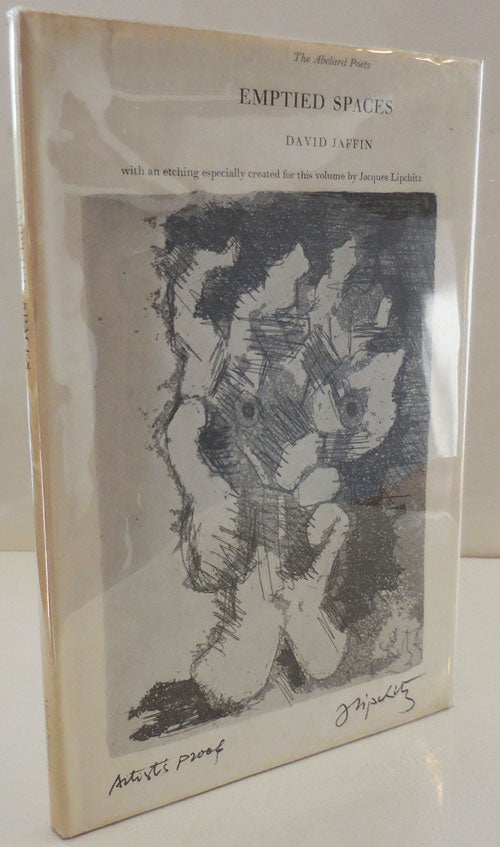 Item #28477 Emptied Spaces (Signed by the Artist). David Jaffin, Jacques Lipchitz.