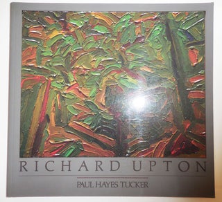 Item #28483 Richard Upton and the Rhetoric of Landscape (Inscribed). Richard Art - Upton