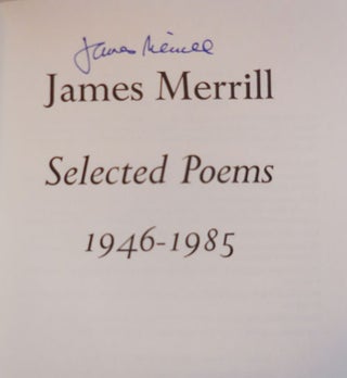 Selected Poems 1946 - 1985 (Signed)