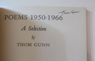 Poems 1950 - 1966 (Signed)