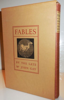 Item #28696 Fables By The Late John Gay (Signed by Illustrator). John Gay, Gillian Lewis Tyler