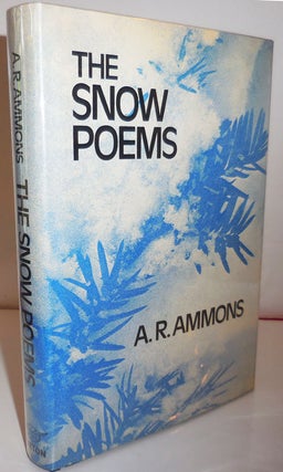 Item #28706 The Snow Poems. A. R. Ammons