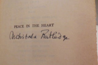 Peace In The Heart (Signed)