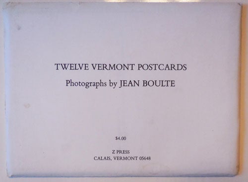 Item #28765 Twelve Vermont Postcards. Jean Boulte.