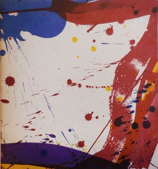 Item #28797 Sam Francis Exhibition of Drawings and Lithographs. Sam Art - Francis