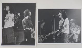 Item #28854 Two Original Black and White Concert Photographs (taken by David Arnoff). Patti Smith