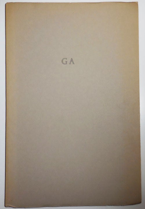Item #28993 The Fabulous Life of Guillaume Apollinaire. Gunnar Fine Press - Harding.