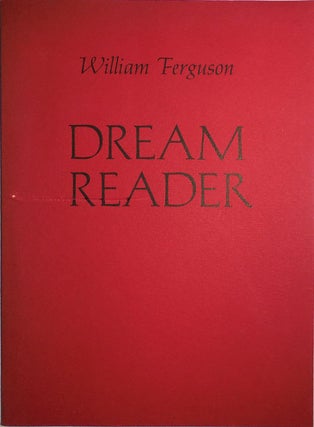 Item #29130 Dream Reader (Inscribed with One Page T.L.S.). William Ferguson