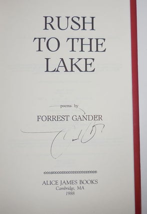 Rush To The Lake (Signed)