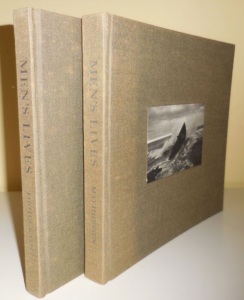 Item #29368 Men's Lives: The Surfmen and Baymen of the South Fork Two Volumes (Inscribed by Matthiessen to His Father!). Peter Matthiessen.