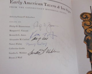 Lions & Eagles & Bulls - Early American Tavern & Inn Signs (Inscribed by Schoelwer and Signed by 5 of the Contributors)